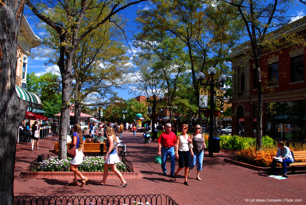 Boulder's Pearl Street Mall