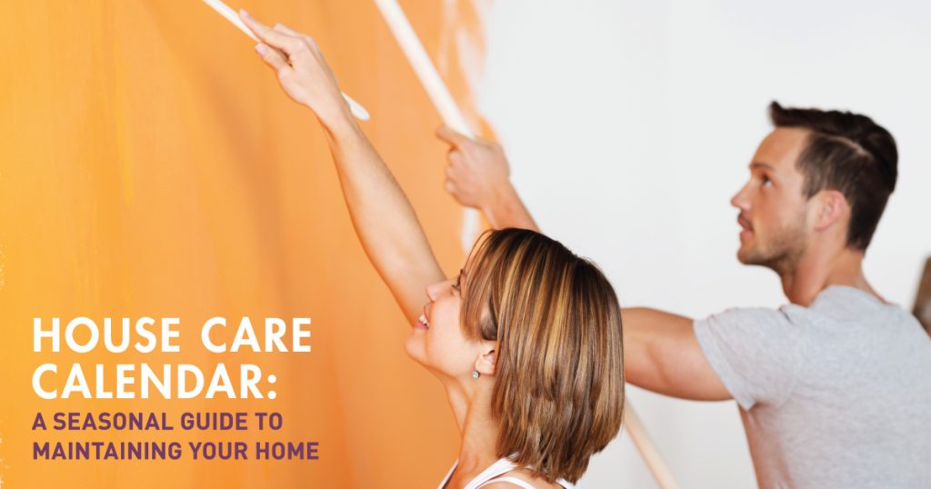 HOUSE CARE CALENDAR: A Seasonal Guide to Maintaining Your Home Image