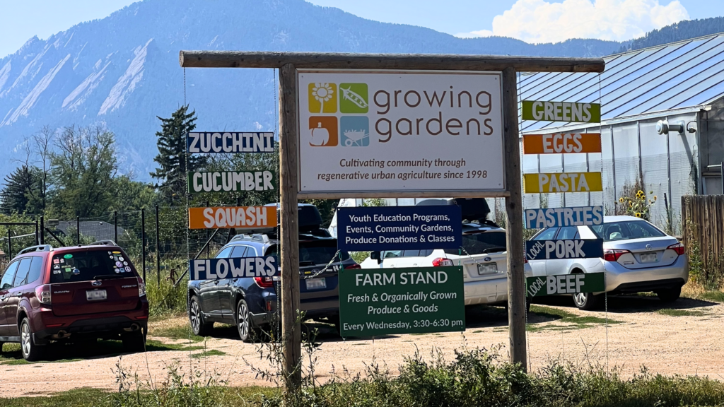 Growing Gardens in Boulder Colorado
